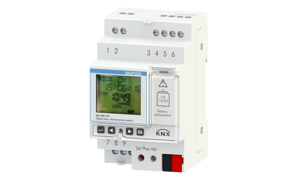 Digital time/astronomical switch - Ekinex