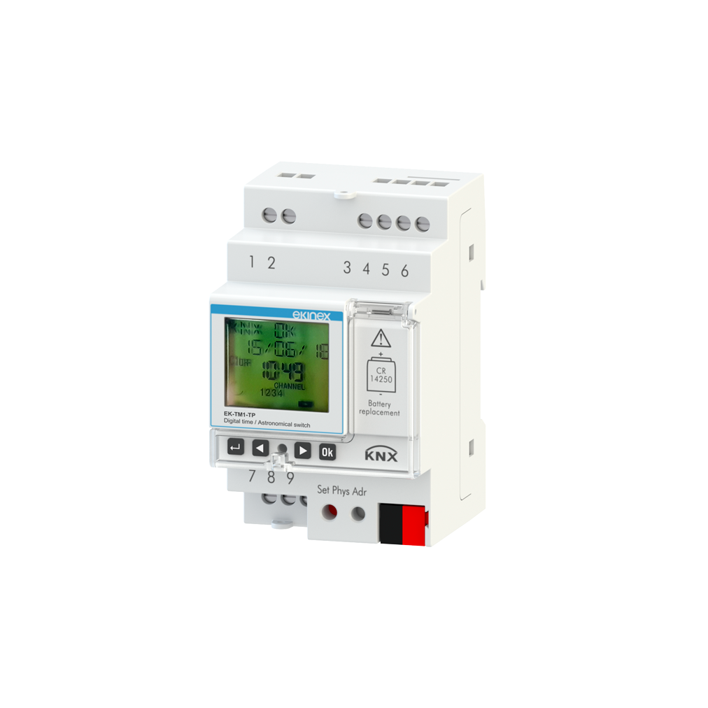 Digital time/astronomical switch - Ekinex