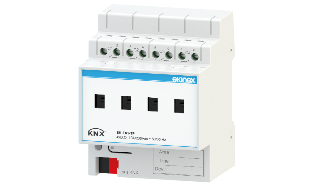 4-channel binary output - Ekinex