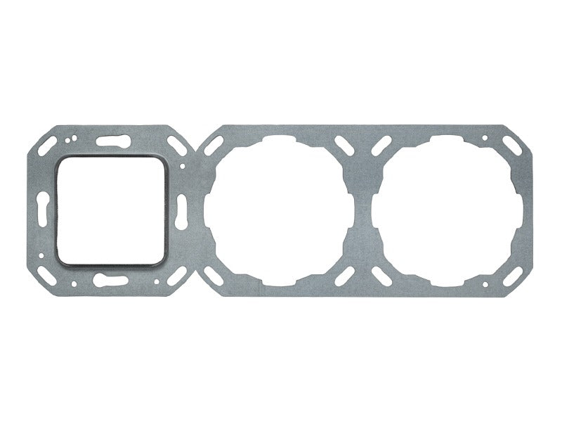 Metal Mounting Frame For Triple Plate 71+55 + 55 1Pc. – Eelectron
