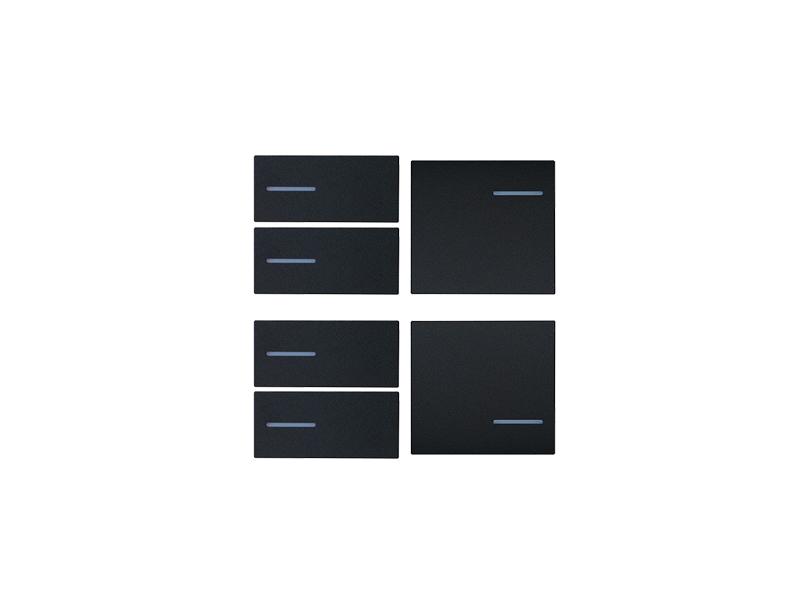 Kit 4 Left + 2 Right Buttons Fenix Black 0720 – Eelectron
