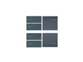 Kit 4 Left + 2 Right Buttons Fenix Grey 0724 – Eelectron