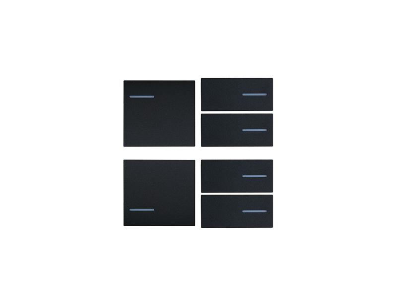 Kit 2 Left + 4 Right Buttons Fenix Black 0720 – Eelectron