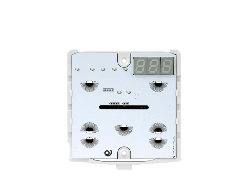 KNX Capacitive Thermostat - White – Eelectron