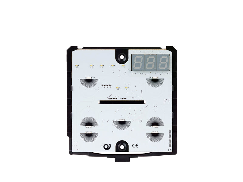 KNX Capacitive Thermostat/Humidistat - Black – Eelectron