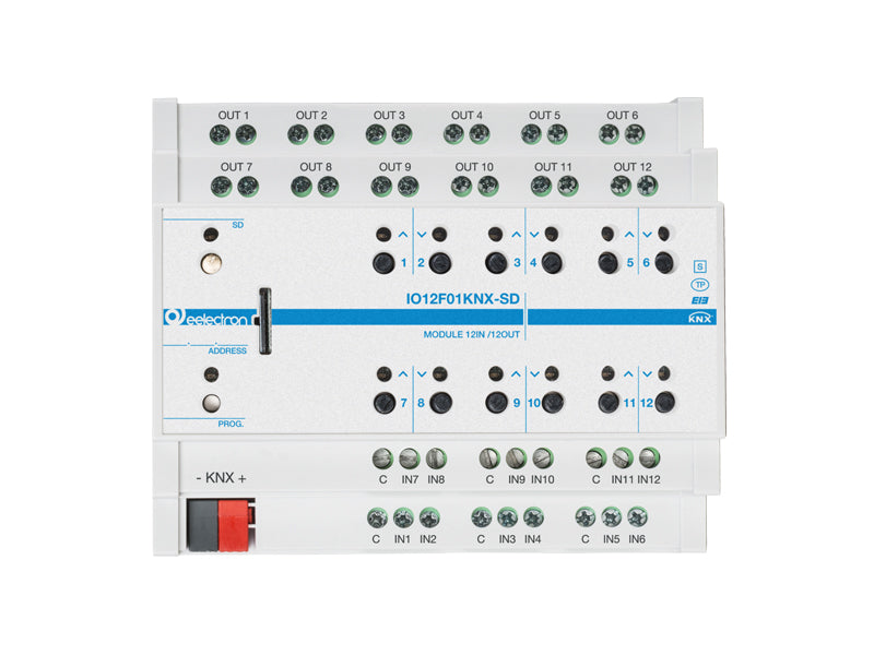 Universal Module 12 In / 12 Out Plus + Sd Card – Eelectron