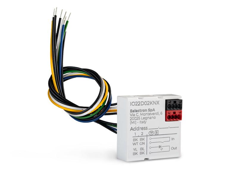 Push Button Interface 2 In – 2 Out Led – Eelectron