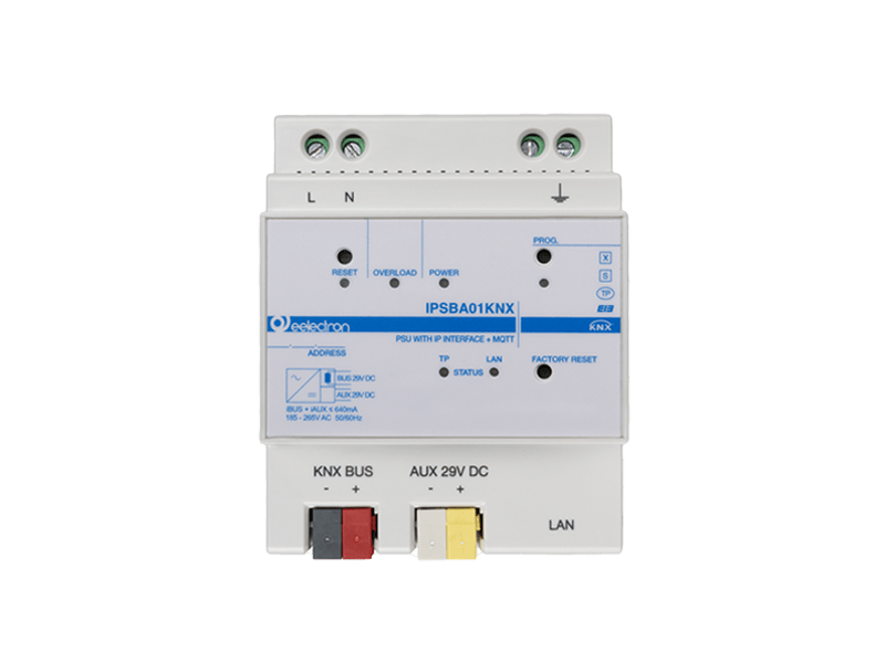 KNX Bridge With IP Interface And Power Supply KNX + Aux 640Ma - Mqtts – Eelectron