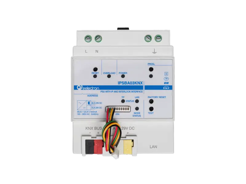 KNX Bridge With Salto Interface, IP Interface And Power Supply KNX + Aux 640Ma – Eelectron