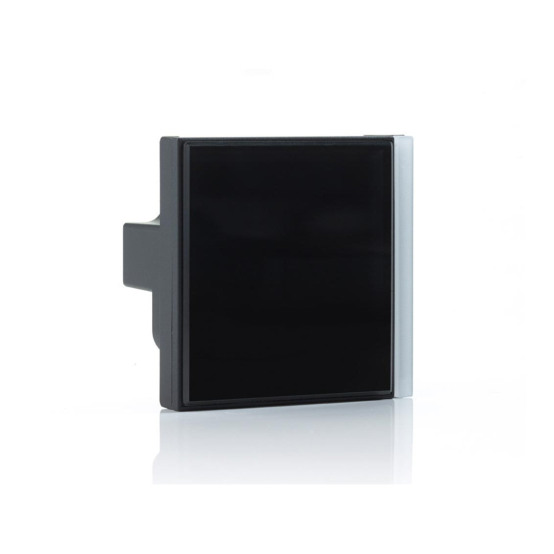 KNX Switch 4 Channels + Thermostat 55X55Mm - Plastic Black – Eelectron