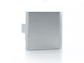 KNX Switch 4 Channels + Thermostat 55X55Mm - Brushed Aluminium – Eelectron