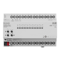KNX switch / blinds actuator, 16/8-gang, 16 A / 140 µF, rail mounting device, 8 rail units, Secure