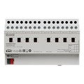 KNX switch actuator, 8-gang, 10 A / 140 µF, rail mounting device, 8 rail units