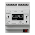 KNX LED controller 5-gang, rail mounting device, 4 rail units