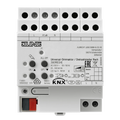 KNX LED universal dimming actuator / speed regulator, 1-gang, rail mounting device, 4 rail units