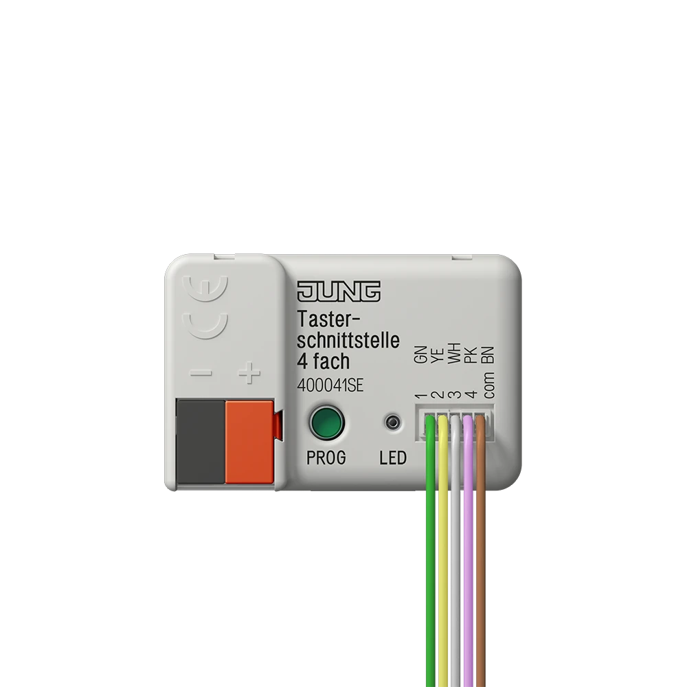 KNX push-button interface, 4-gang