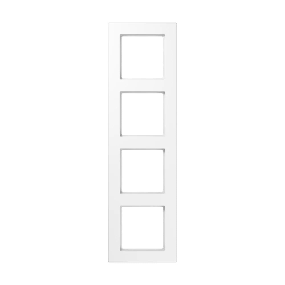 JUNG A 550 frame, 4-gang, white