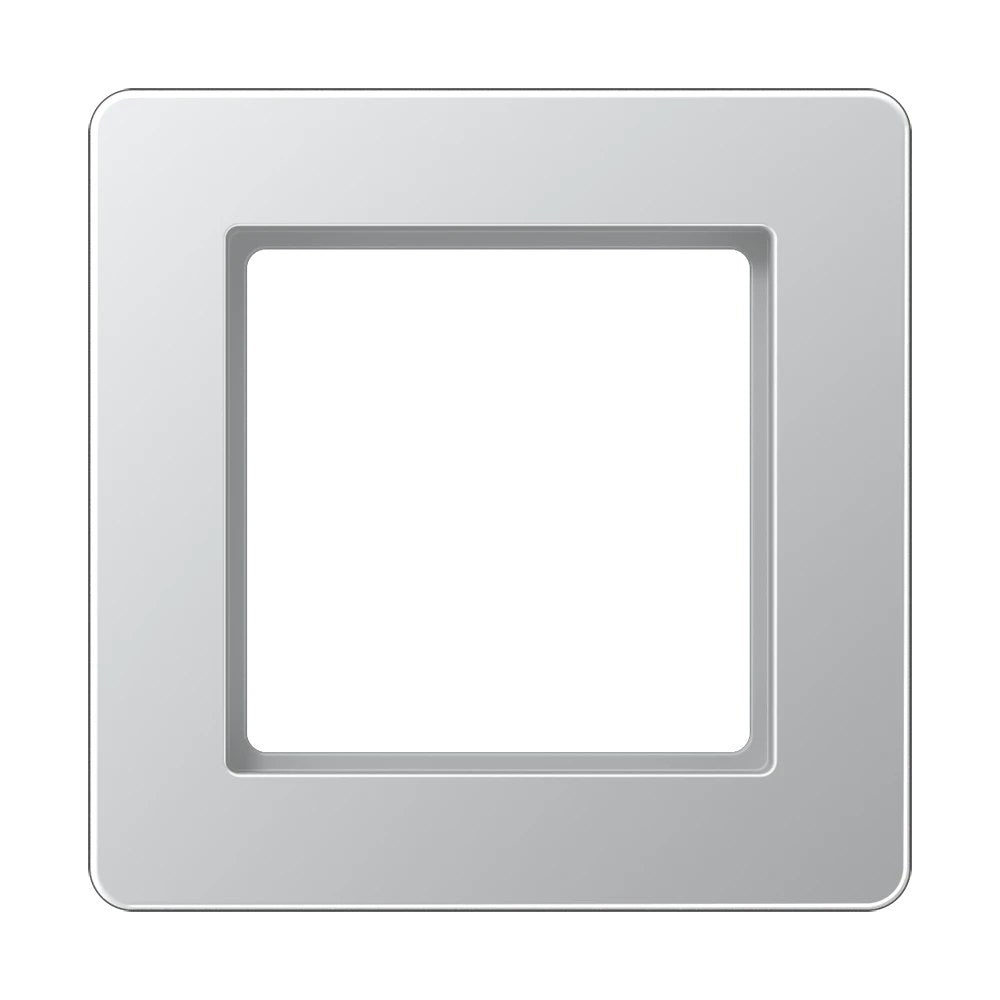 JUNG A FLOW frame, 1-gang, aluminium