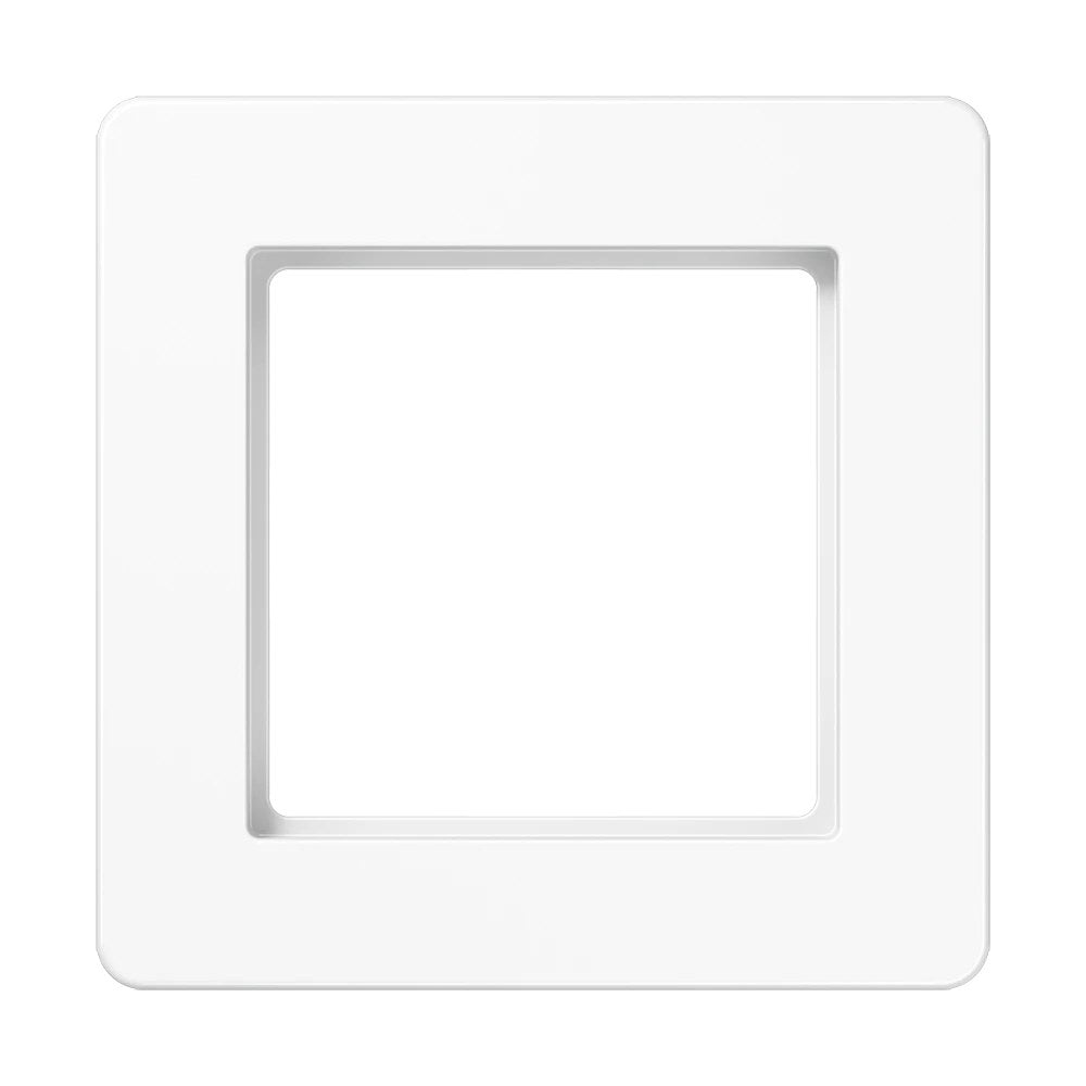 JUNG A FLOW frame, 1-gang, white