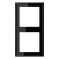 JUNG LS982SW – LS 990 frame, 2-gang, black