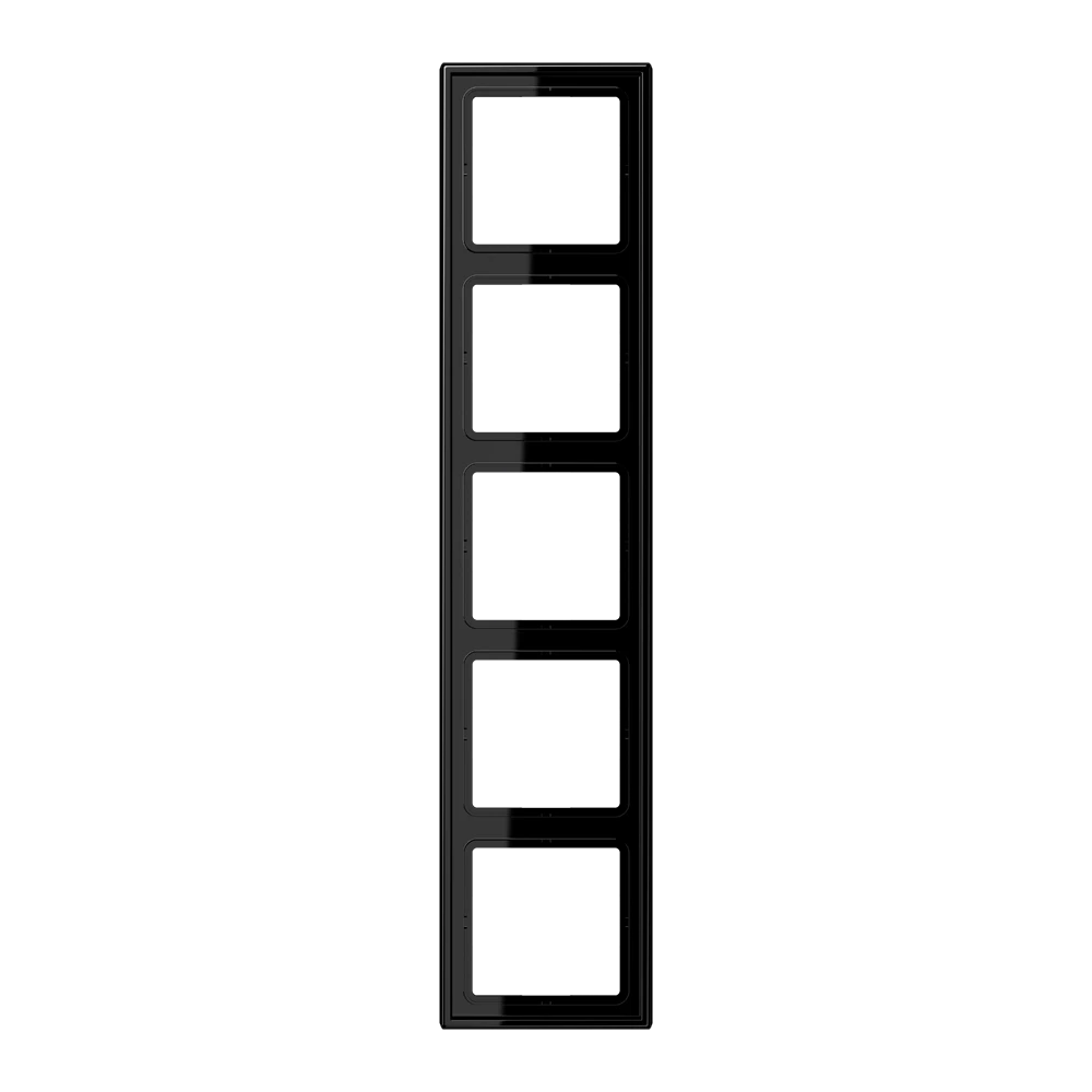 JUNG LS985SW – LS 990 frame, 5-gang, black
