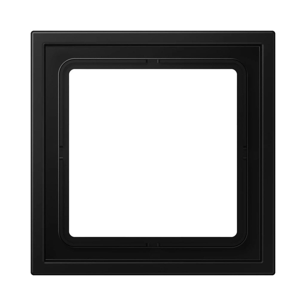 JUNG LS ZERO frame, 1-gang, matt graphite black