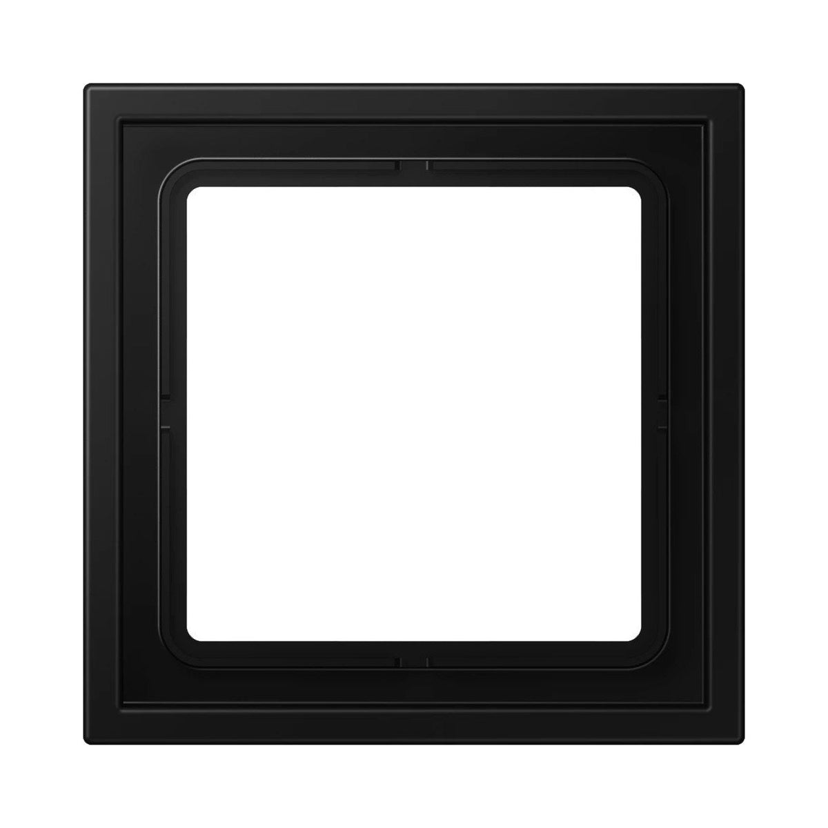 JUNG LS ZERO frame, 1-gang, matt graphite black