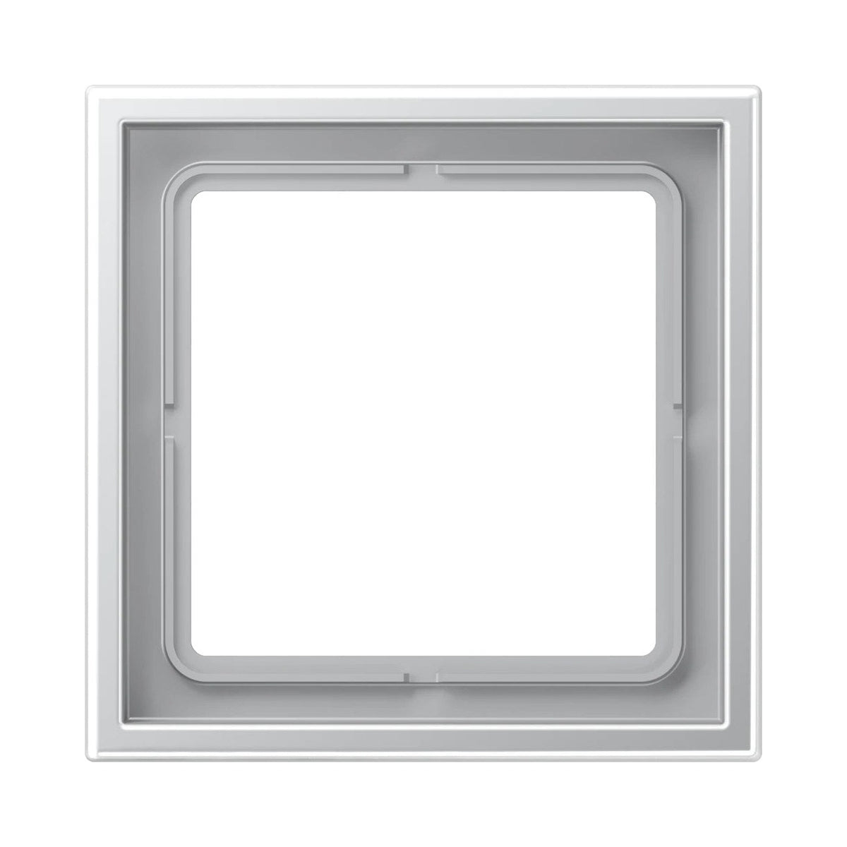 JUNG LS ZERO frame, 1-gang, aluminium