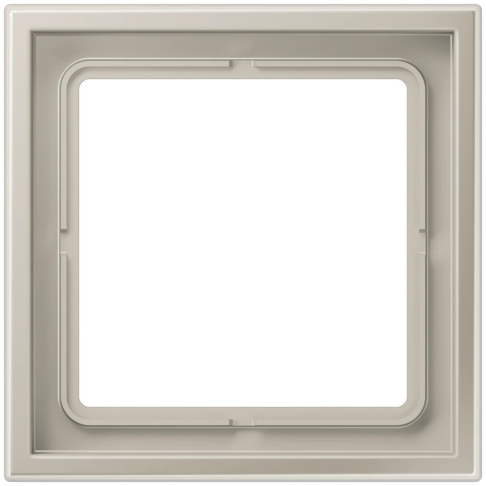 JUNG LS ZERO frame, 1-gang, stainless steel