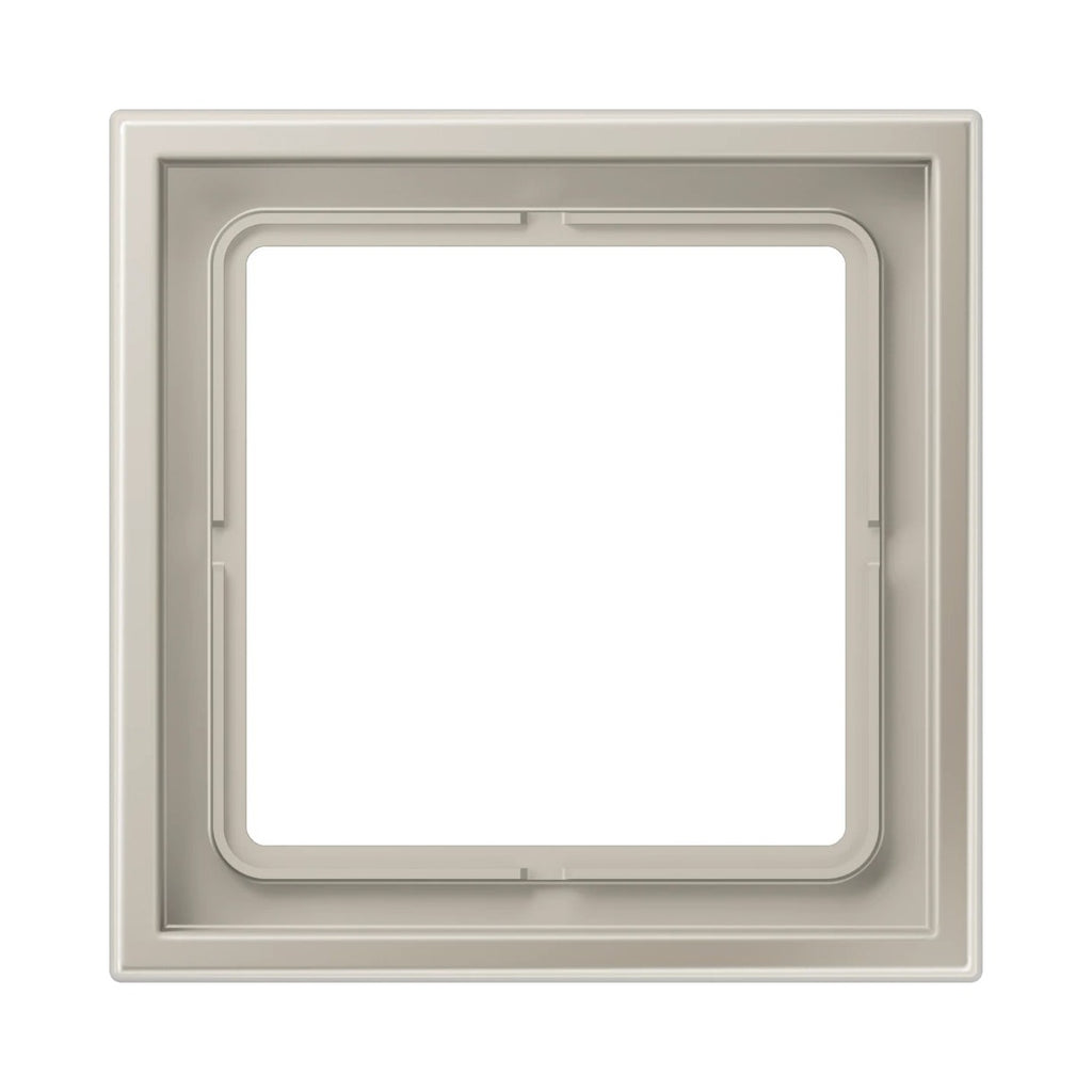JUNG LS ZERO frame, 1-gang, stainless steel
