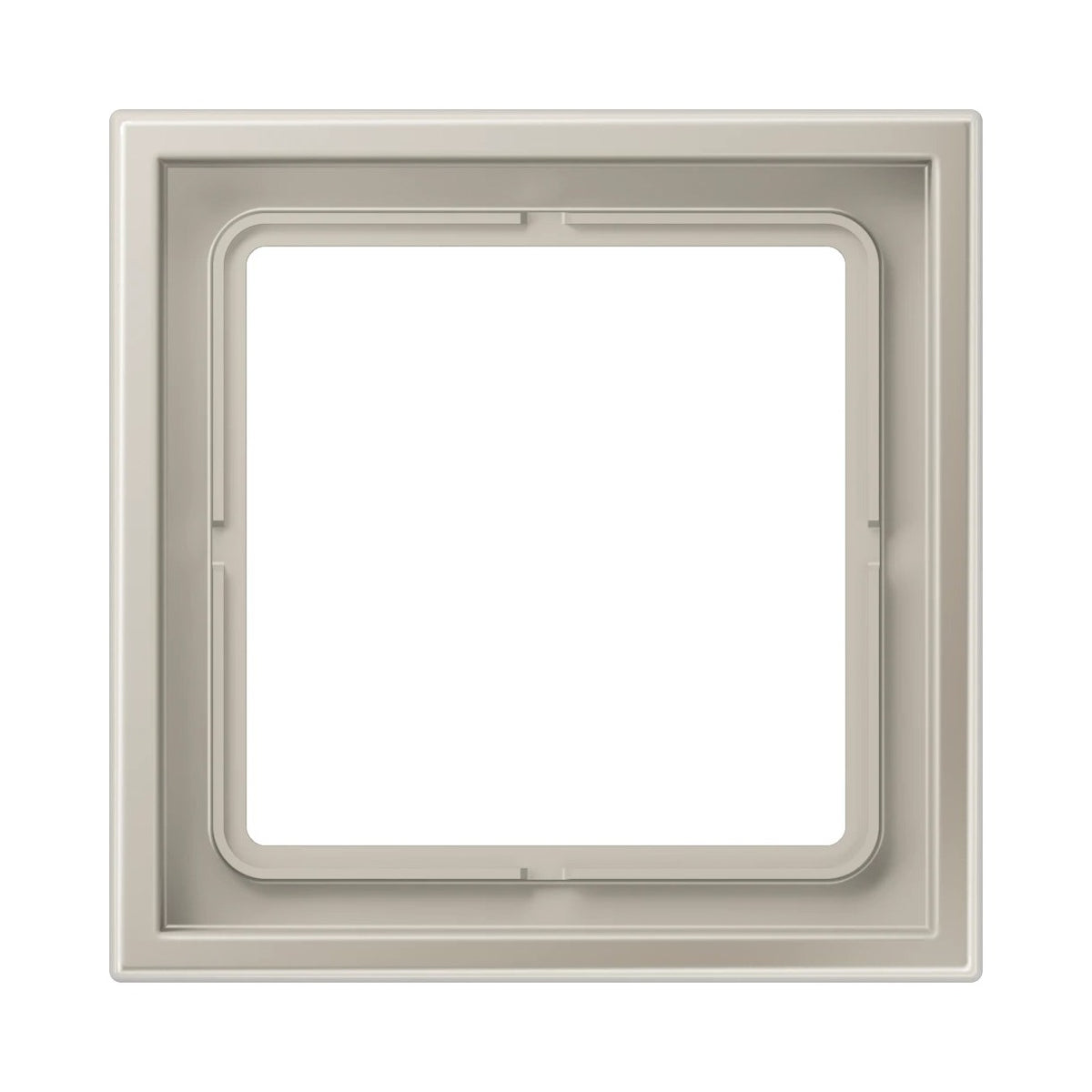 JUNG LS ZERO frame, 1-gang, stainless steel