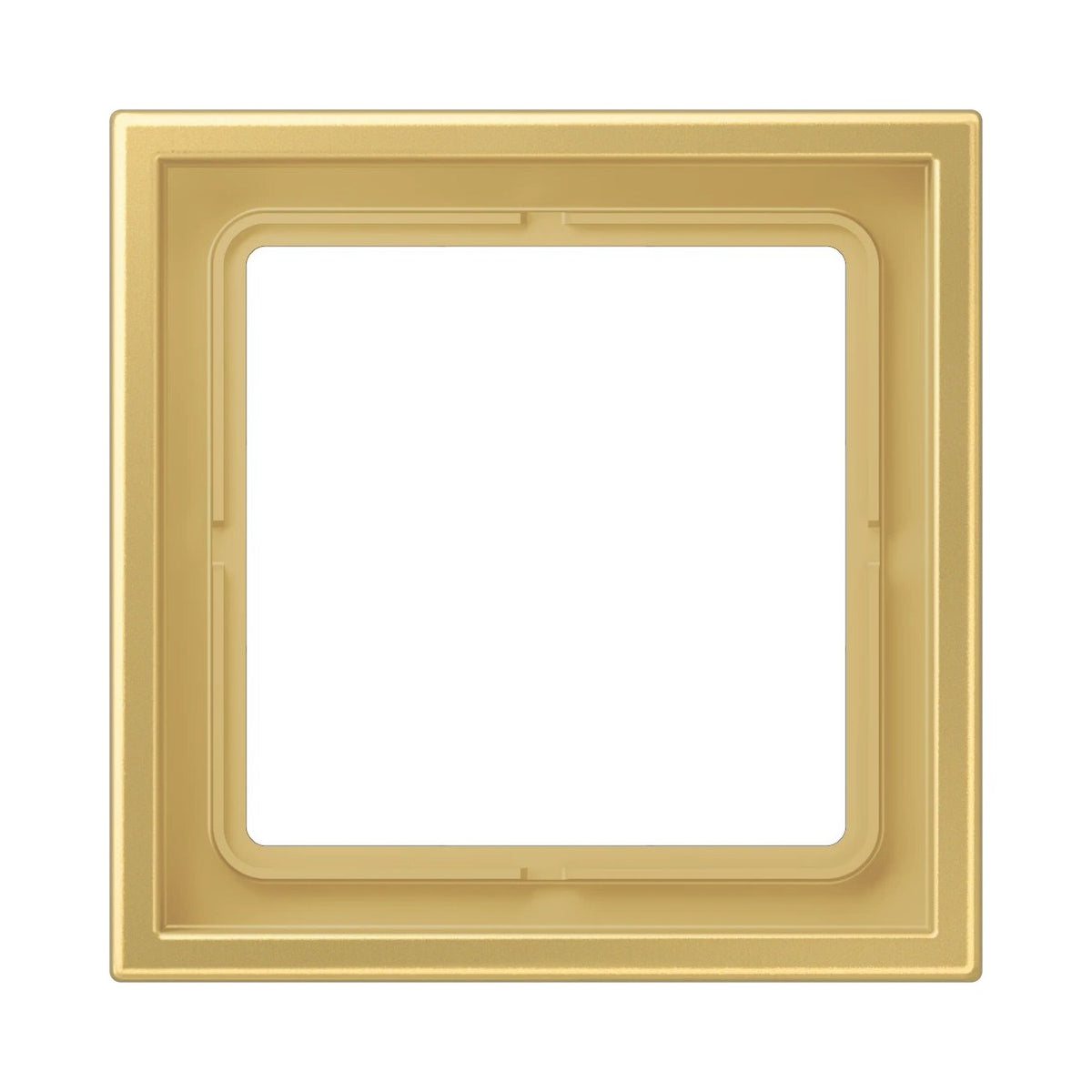 JUNG LS ZERO frame, 1-gang, classic brass