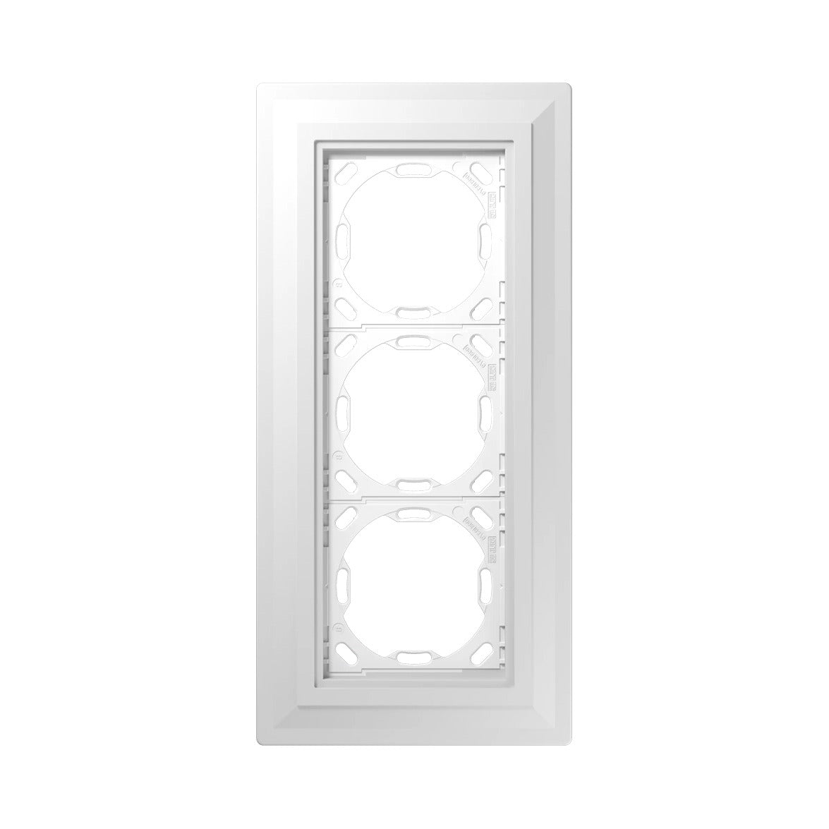 JUNG PA 98.. plastering frame for LS ZERO, 3-gang, flush with wall