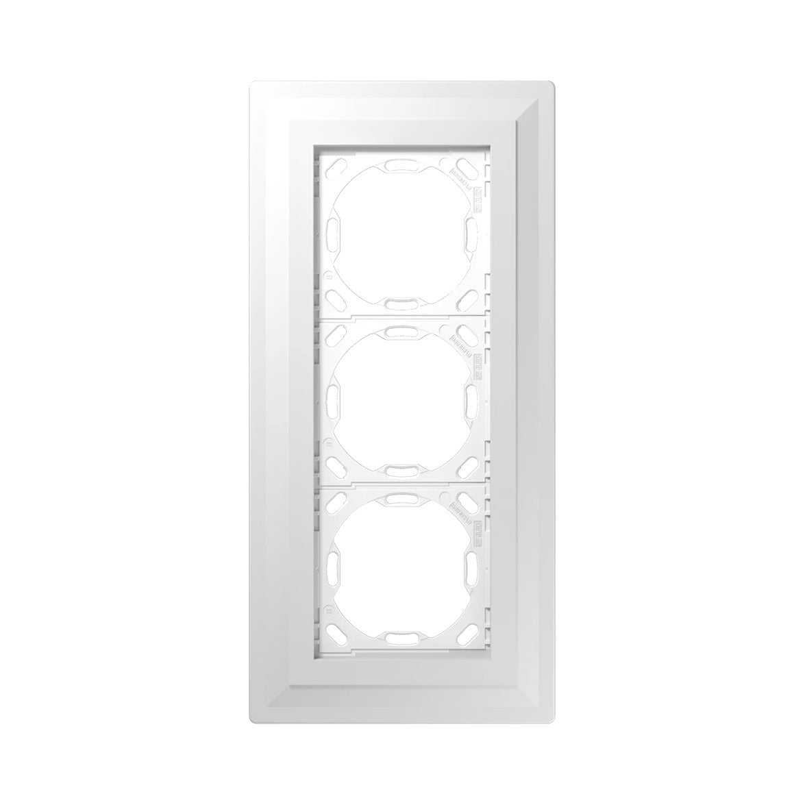 JUNG PA 98.. plastering frame for LS ZERO, 3-gang, 3 mm above wall