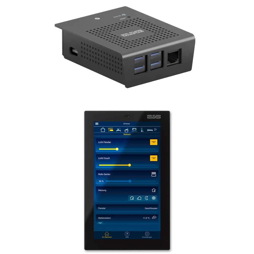 SV-Server set Smart Control 5, with Europlug - JUNG