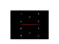 Glass Frame For 9025 Numeric Pad - Black – Eelectron