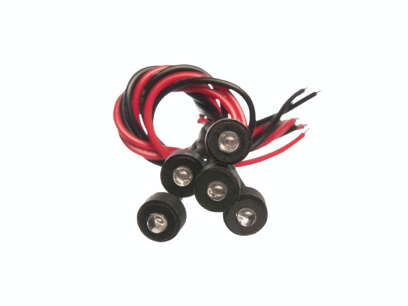 Miniature Led Lamps White 3V With Wired Lead - 20 Pz – Eelectron