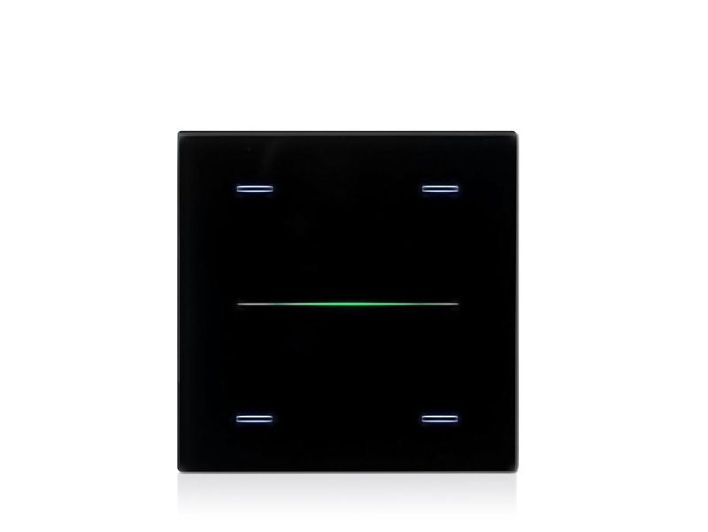 Single Glass - 4 Ch. - Line Series - RGB - Black – Eelectron