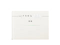Single Glass - Hotel Display - Line Series - 3 Modules - White – Eelectron