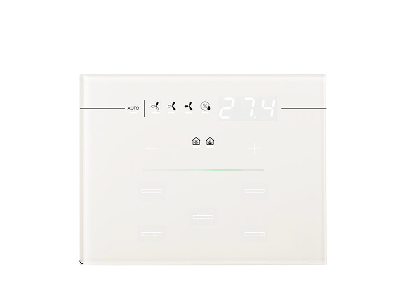 Single Glass - Hotel Display - Line Series - 3 Modules - White – Eelectron