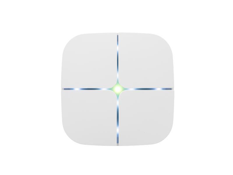 KNX Minipad 8 Ch/Ts – Complete - Ceramic White + RGB Center