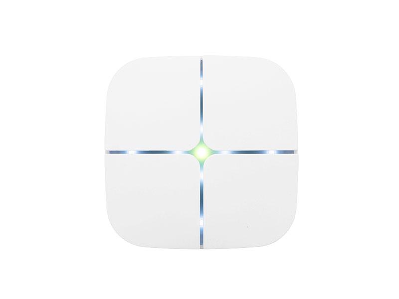 KNX Minipad 8 Ch/Ts – Complete - Helvetia White + RGB Center