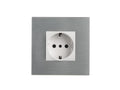 Cover Frame 45 Metal Silver – Eelectron