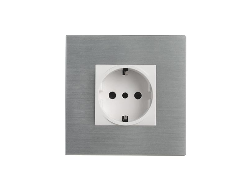 Cover Frame 45 Metal Silver – Eelectron