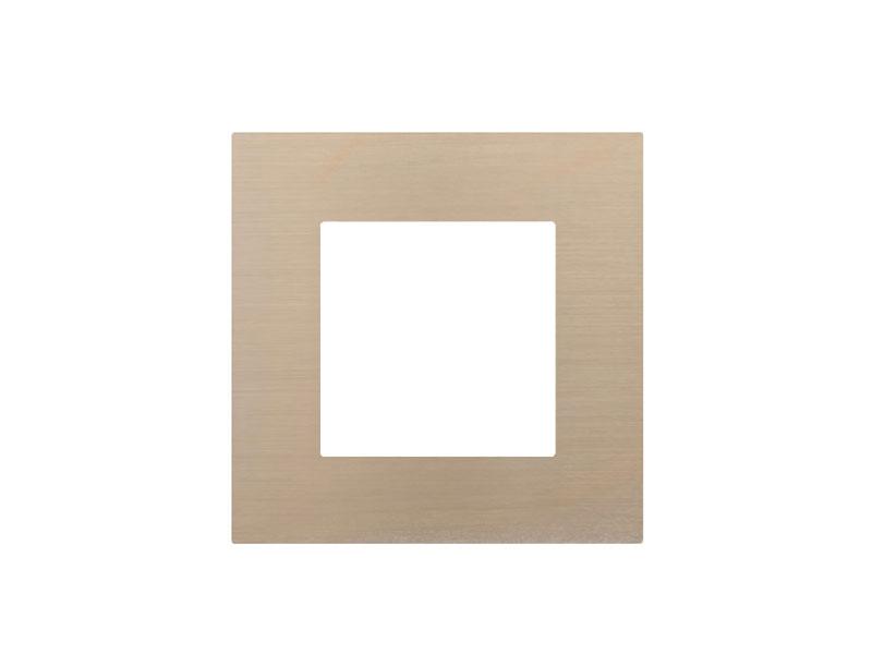 Cover Frame 55 Metal Champagne – Eelectron