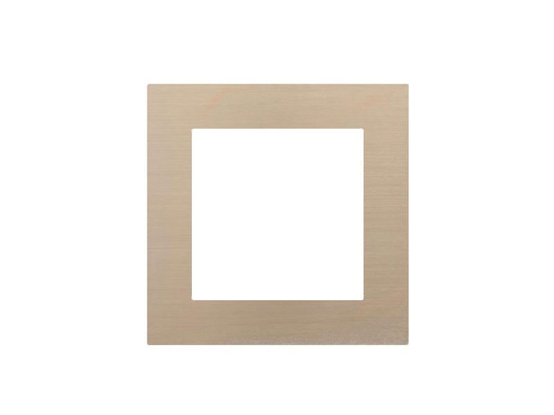 Cover Frame 60 Metal Champagne – Eelectron