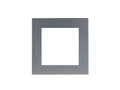 Cover Frame 60 Metal Silver – Eelectron
