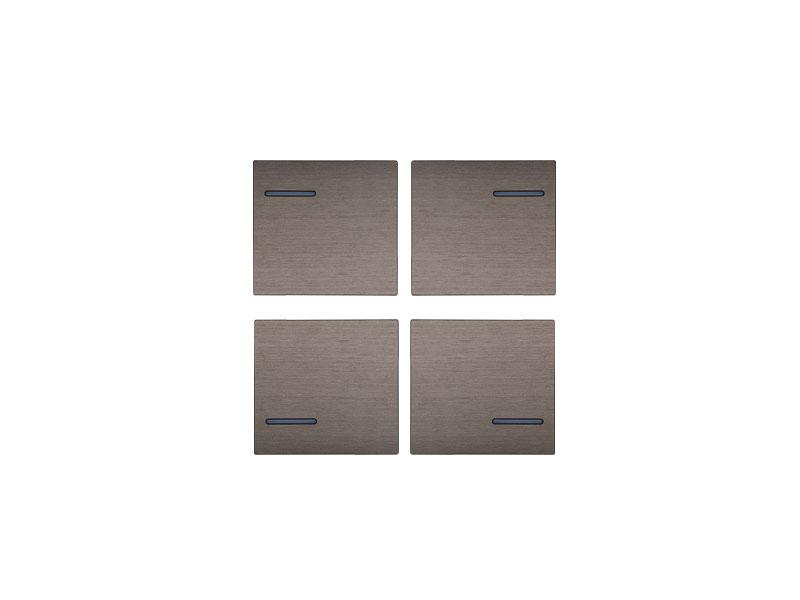 Kit 4 Buttons Metal Bronze – Eelectron