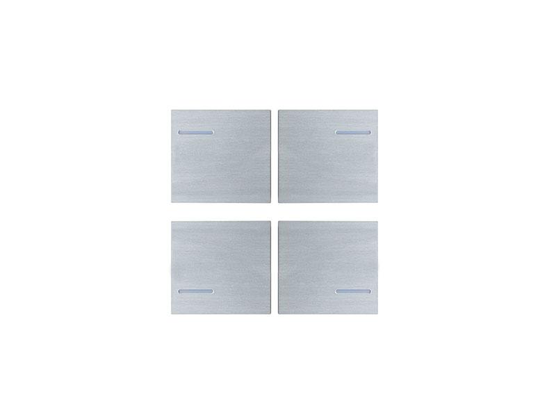Kit 4 Buttons Metal Silver – Eelectron