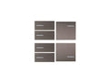 Kit 4 Left + 2 Right Buttons Metal Bronze – Eelectron